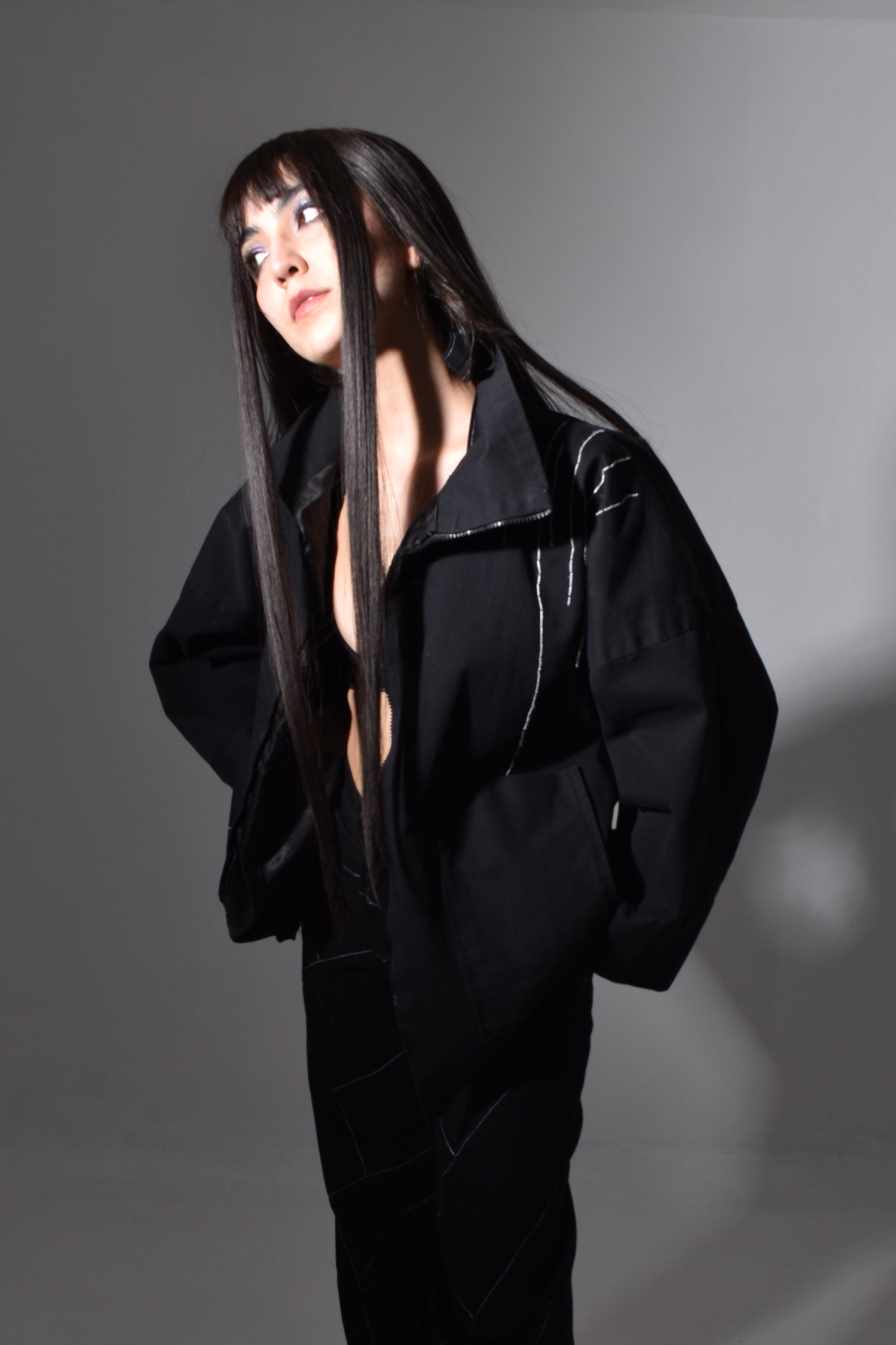 CHAQUETA PARALELOS | M00 - BUCLE